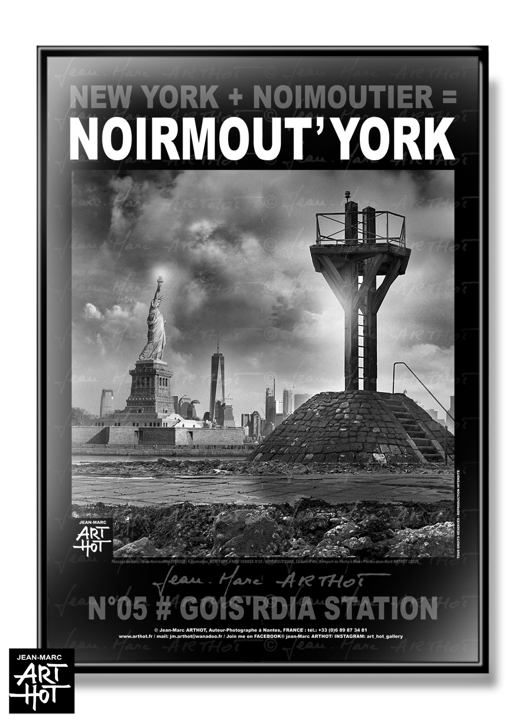 arthot-photo-art-b&w-new-york-vendee-newvendee-005-1-noirmout-york-ile-noirmoutier-passage-gois-buildings-liberty-AFFICHE